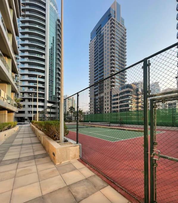 Marina View With Pool, Gym, Tennis Court, 5 Mins To Beach Ντουμπάι Εξωτερικό φωτογραφία