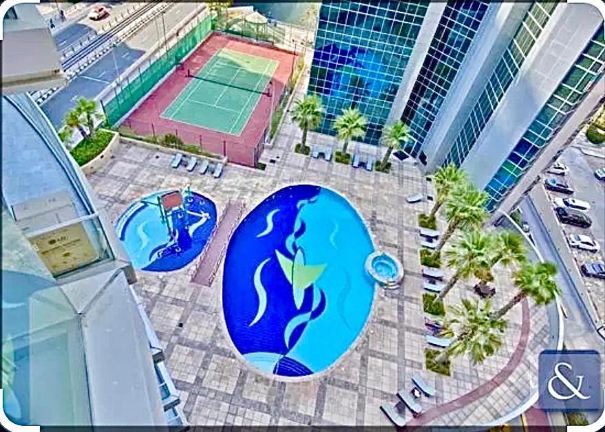 Marina View With Pool, Gym, Tennis Court, 5 Mins To Beach Ντουμπάι Εξωτερικό φωτογραφία